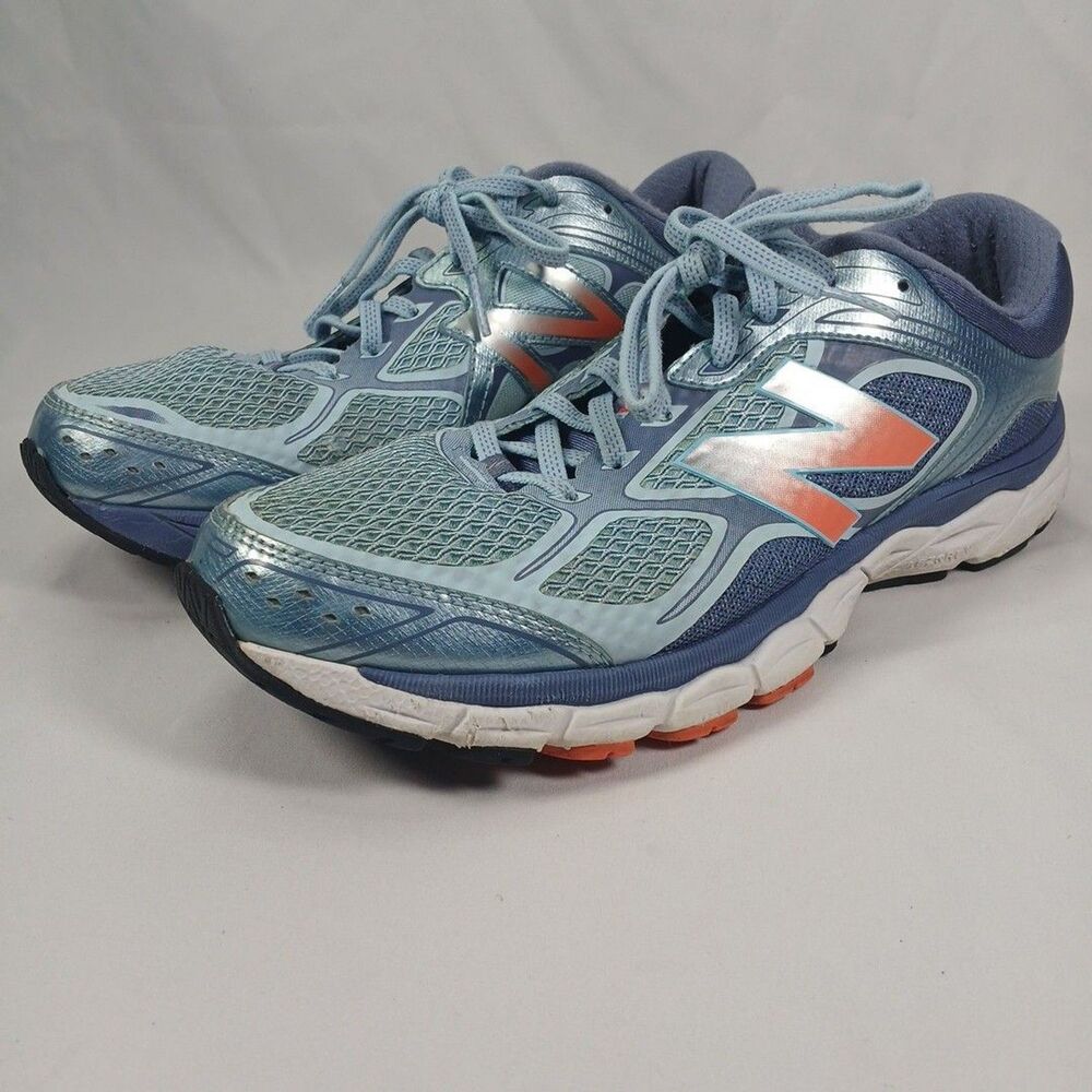 New Balance 860v6 Womens Sz 11 Blue Coral Running Shoes W860BP6